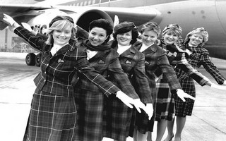 Vintage φωτογραφίες από αεροπορικά ταξίδια